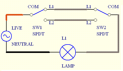 Light Switch Wiring Diagram on Two Way Light Switch Wiring