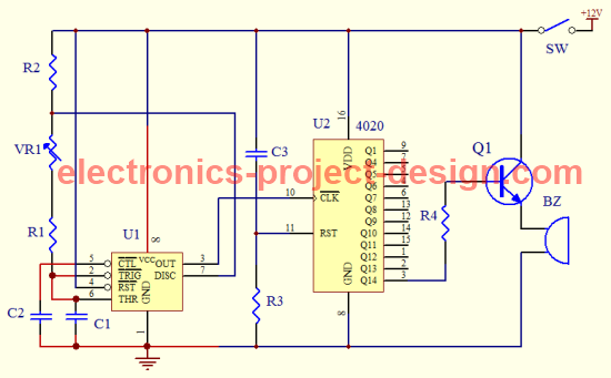 Kitchen Timer Circuit