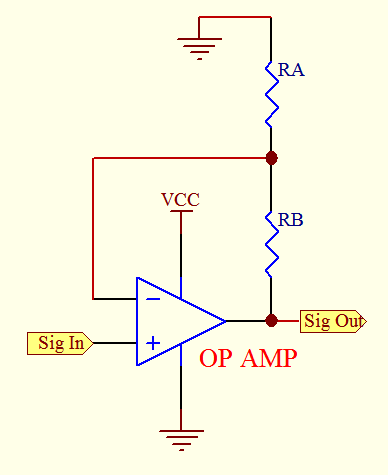 Non-Inverting Op Amp CIrcuit