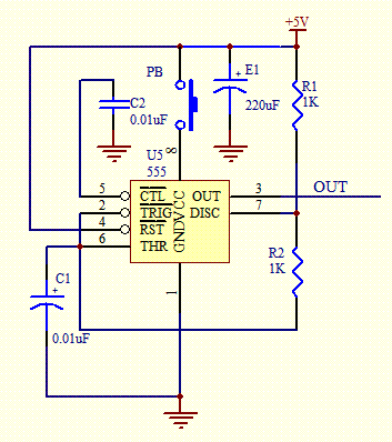 Digital Dice Schematic 1