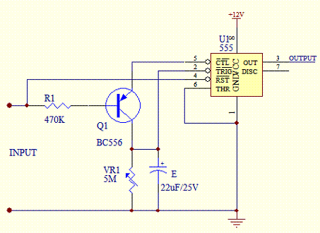 Electronic Projects Time Delay Circuit