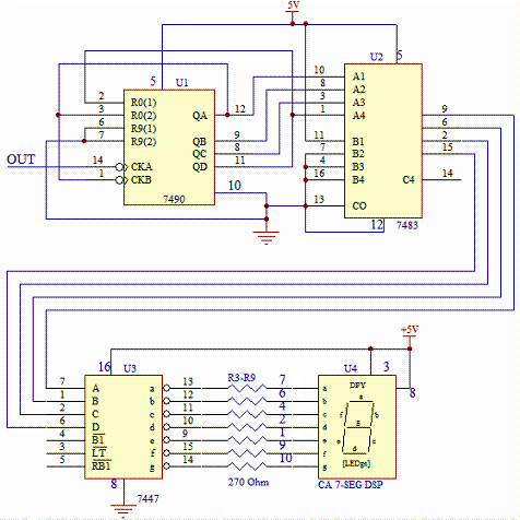 Digital Dice Schematic 2