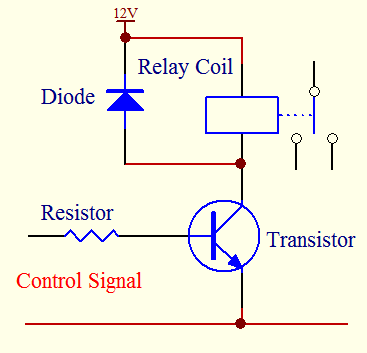 Diode As Back EMF Protection